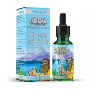 Huile CBD Grow 5% | The best of nature